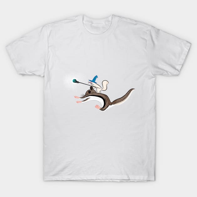 Squirrel Sorcery T-Shirt by iota